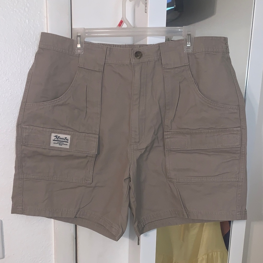 Men's Tan Cargo Shorts